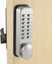 ShouSiFang Digitaal codeslot, deurslot, chroom, weerbestendige keypad