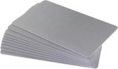 PVC card Zilver (100 stuks)