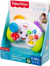 Game and Learn Controller, Teaching First Words, Letters, Numbers, Colours and Shapes with Songs and Sounds, Ages 6 - 36 Months, FWG12, Pack of 1