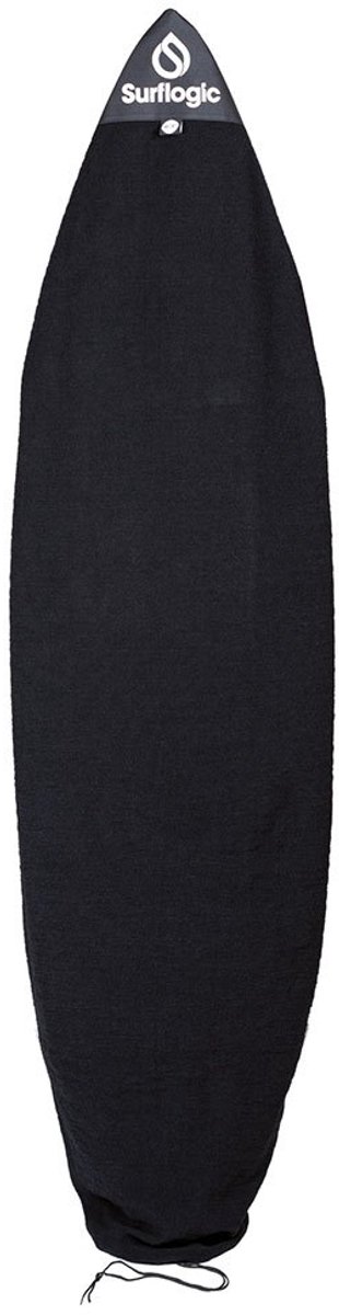 Surflogic Stretch Shortboard Omslag Zwart 6´0