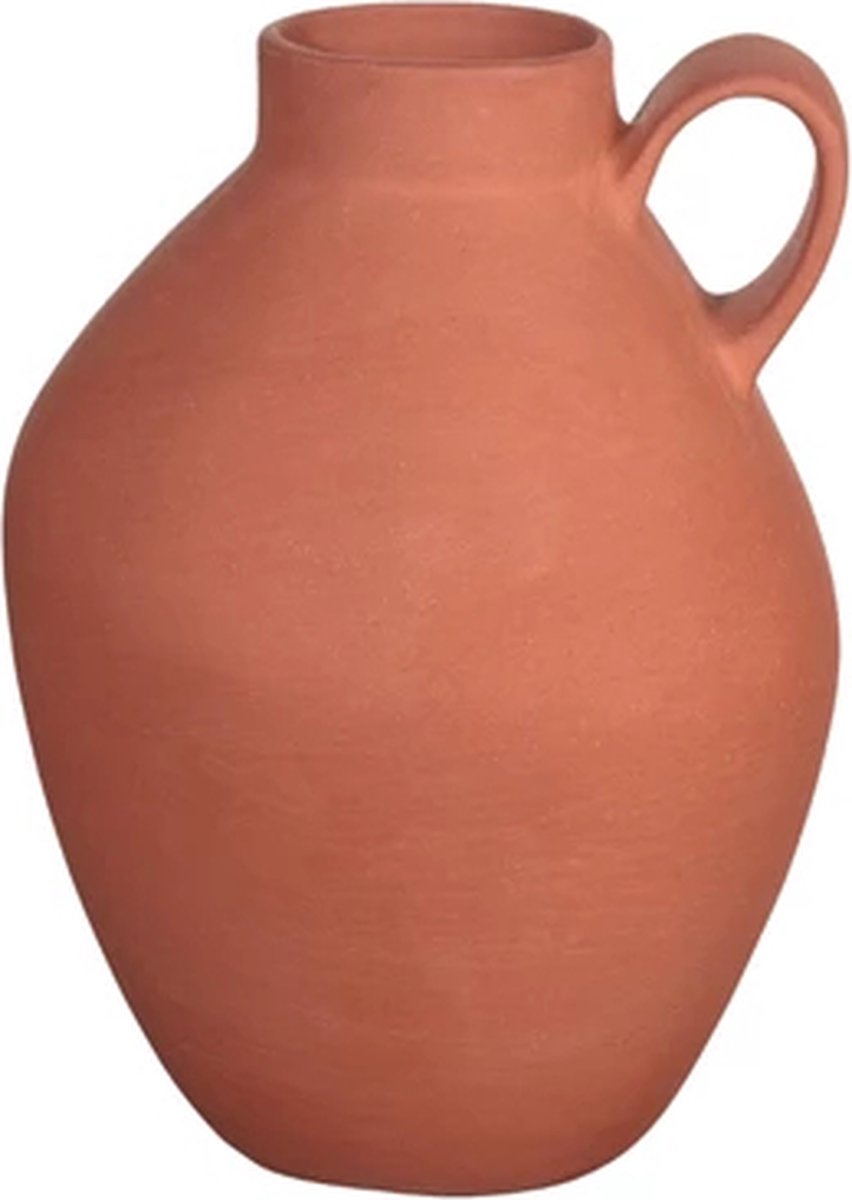 Asa Casita vaas 14x13cm H18.5cm terracotta