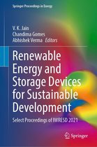 Springer Proceedings in Energy - Renewable Energy and Storage Devices for Sustainable Development