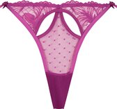 Hunkemöller String Lulu Paars 2XL