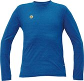 Cerva NOYO ESD LS T-shirt 03040136 - Koningsblauw - XS