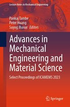 Lecture Notes in Mechanical Engineering - Advances in Mechanical Engineering and Material Science