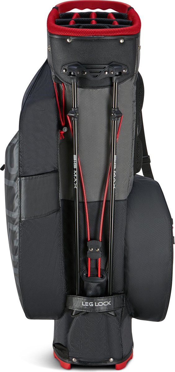 Big Max Aqua Hybrid 4 - Waterdichte Golftas - Cartbag - Zwart Grijs van Merkloos — afbeelding 4