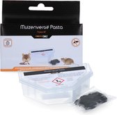 Knock Pest Control Muizenvergif Pasta - Lokaas - Lokmiddel - Ongediertebestrijding - Voor Muizen en Ratten - Veilig in Woningen - 10 gram