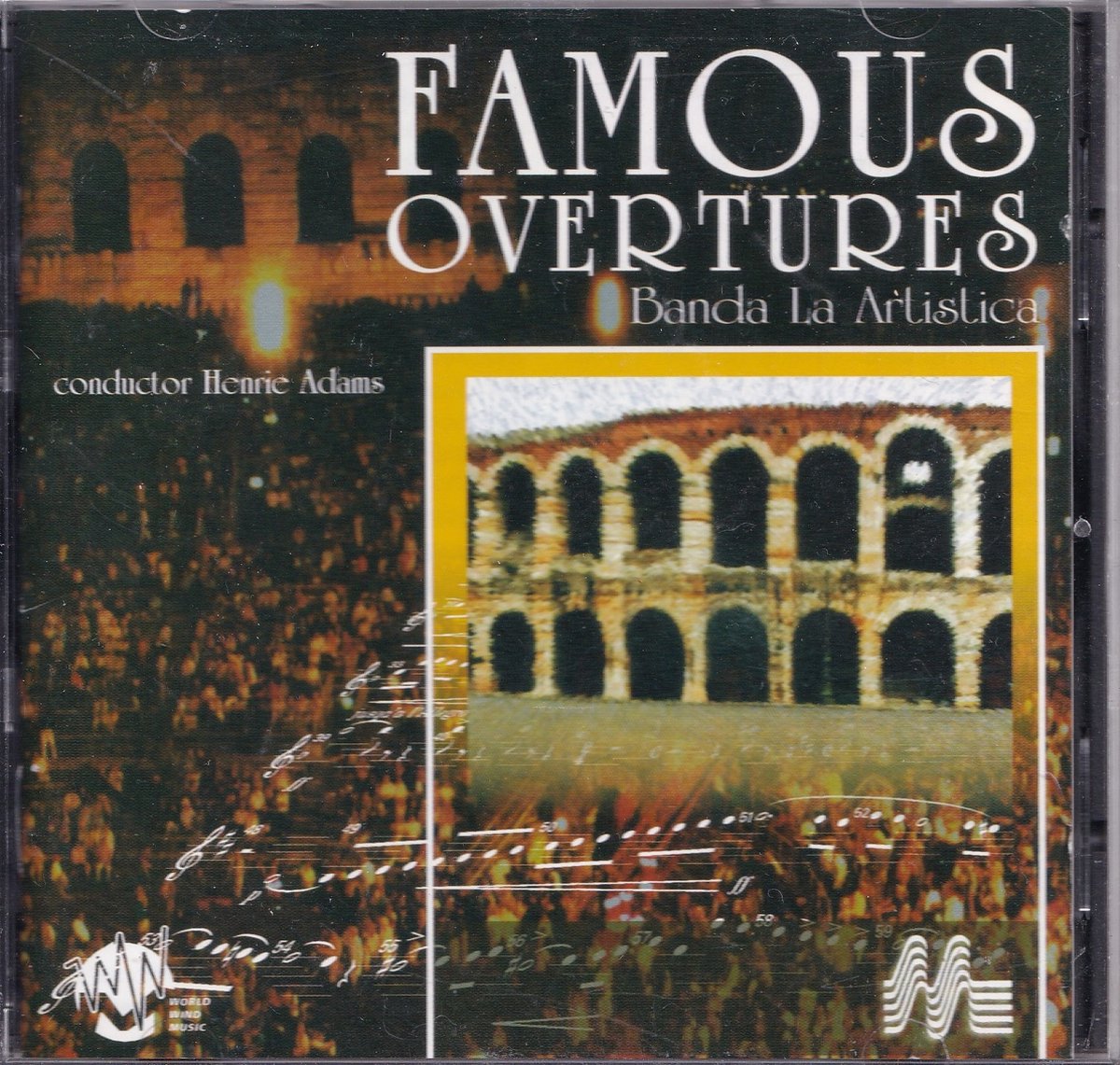 Famous Overtures - Diverse artiesten - Banda La Artistica Buñol o.l.v. Henrie Adema