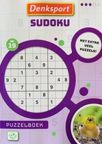 Denksport | Puzzelboek | Denksport puzzelboekjes | Sudoku | Puzzelboekjes | puzzelboeken volwassenen denksport | sudoko denksport | sudoku puzzelboek denksport | puzzels nederlands | 3* 192 puzzels extra dik!