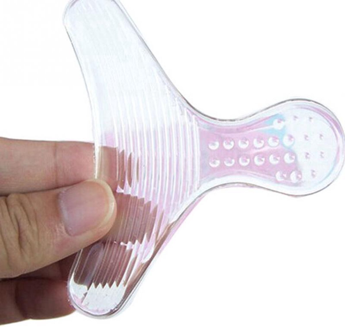 *** 1 Paar Inlegzolen - Hielbeschermers - Blaren - Pijnbestrijding - Hoge Hak - Antislip - Siliconen - van Heble® ***