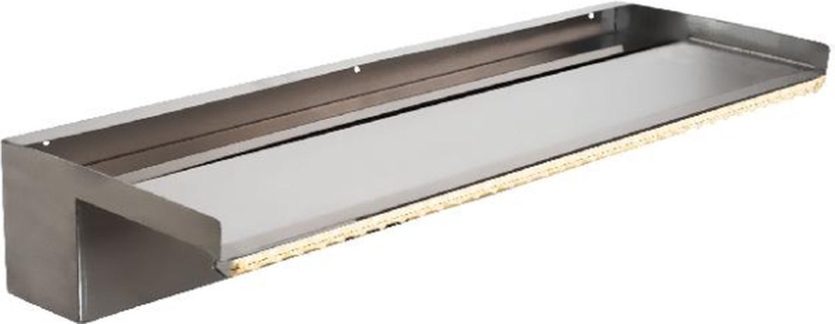 Heissner waterval element roestvrij staal met LED, 60 cm