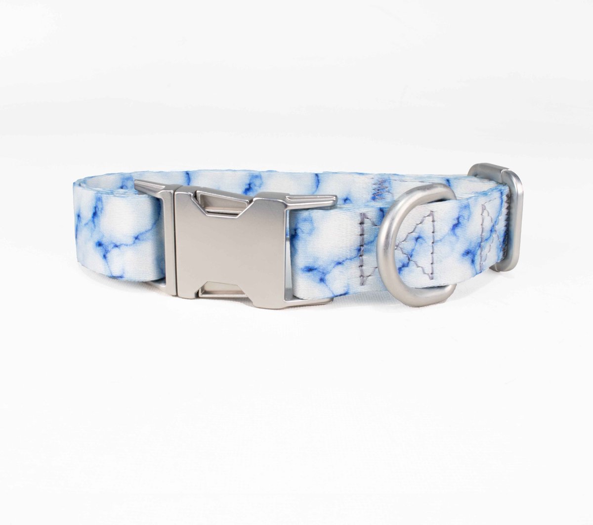 Luxe Halsband voor Honden-Metaal-Verstelbaar- 29 Cm-42Cm x 2,5 Cm-D91