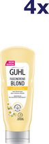 4x Guhl Conditioner Colorshine Fascinerend Blond 200 ml