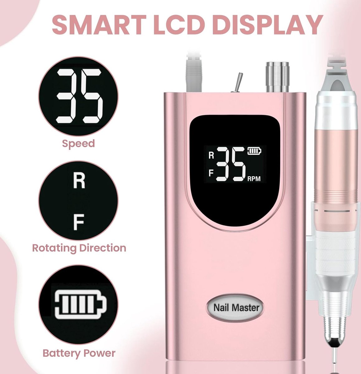 Goedkoopste Nagelvijl voor Beginners en Professionele, Pedicure en Nagelstudio en Persoonlijke doe-het-zelf