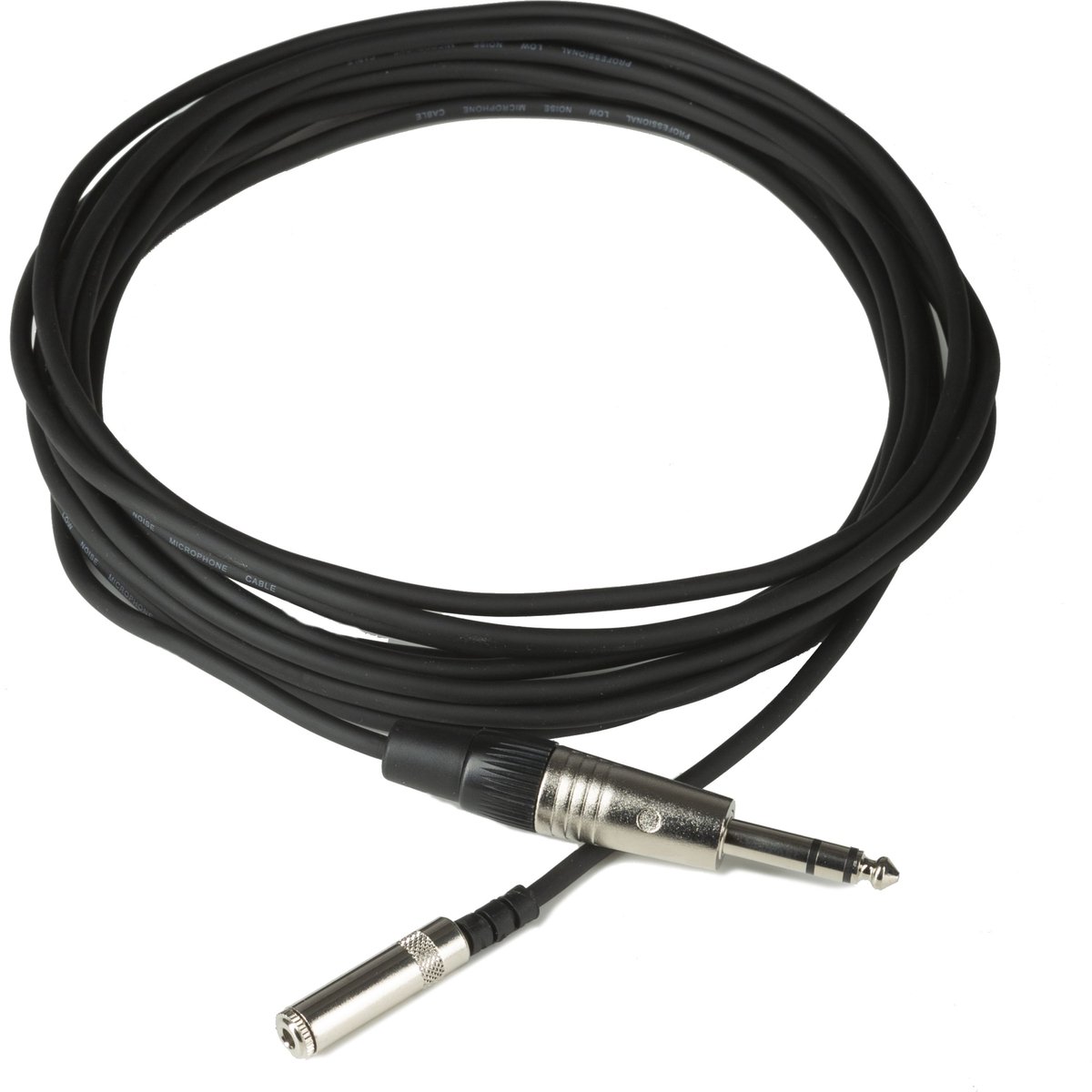 MUSIC STORE koptelefoonverl.jack 3,5/ jack 6,3 6m - Audio kabel