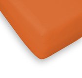 Briljant Baby Hoeslaken voor Boxmatras - 75x95 - Jersey - Oranje