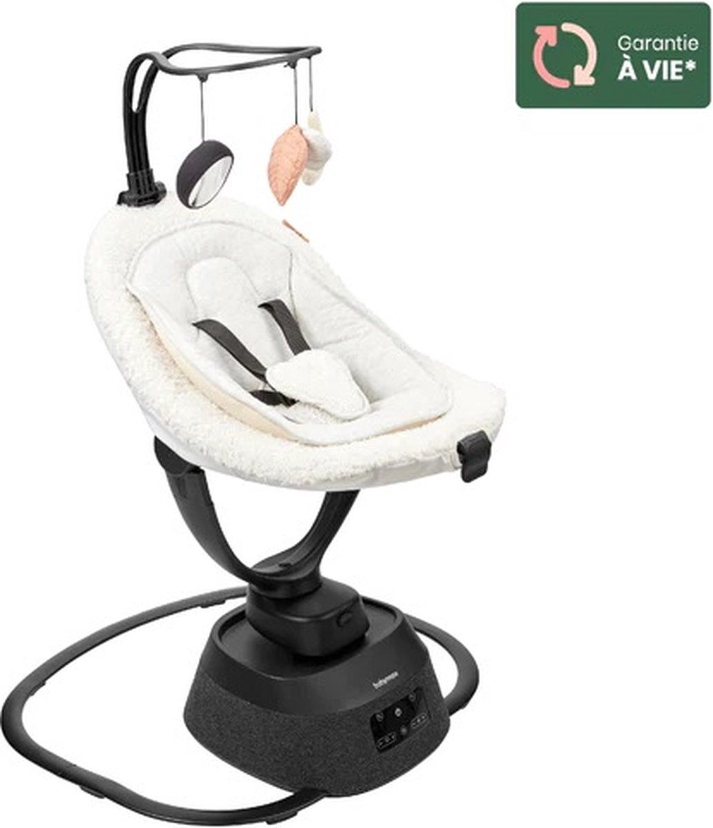 Goedkoopste Babymoov Swoon Evolution Teddy Curl White Babyschommel A055020