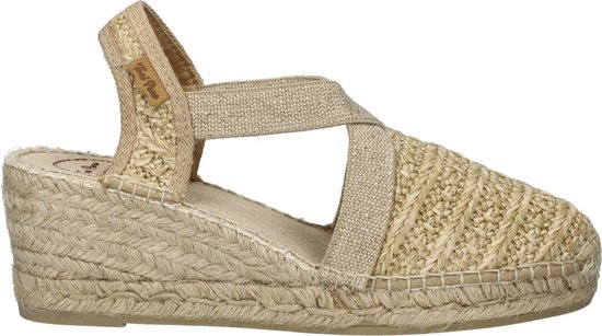 Toni Pons Terra NZ dames espadrille - Beige - Maat 40