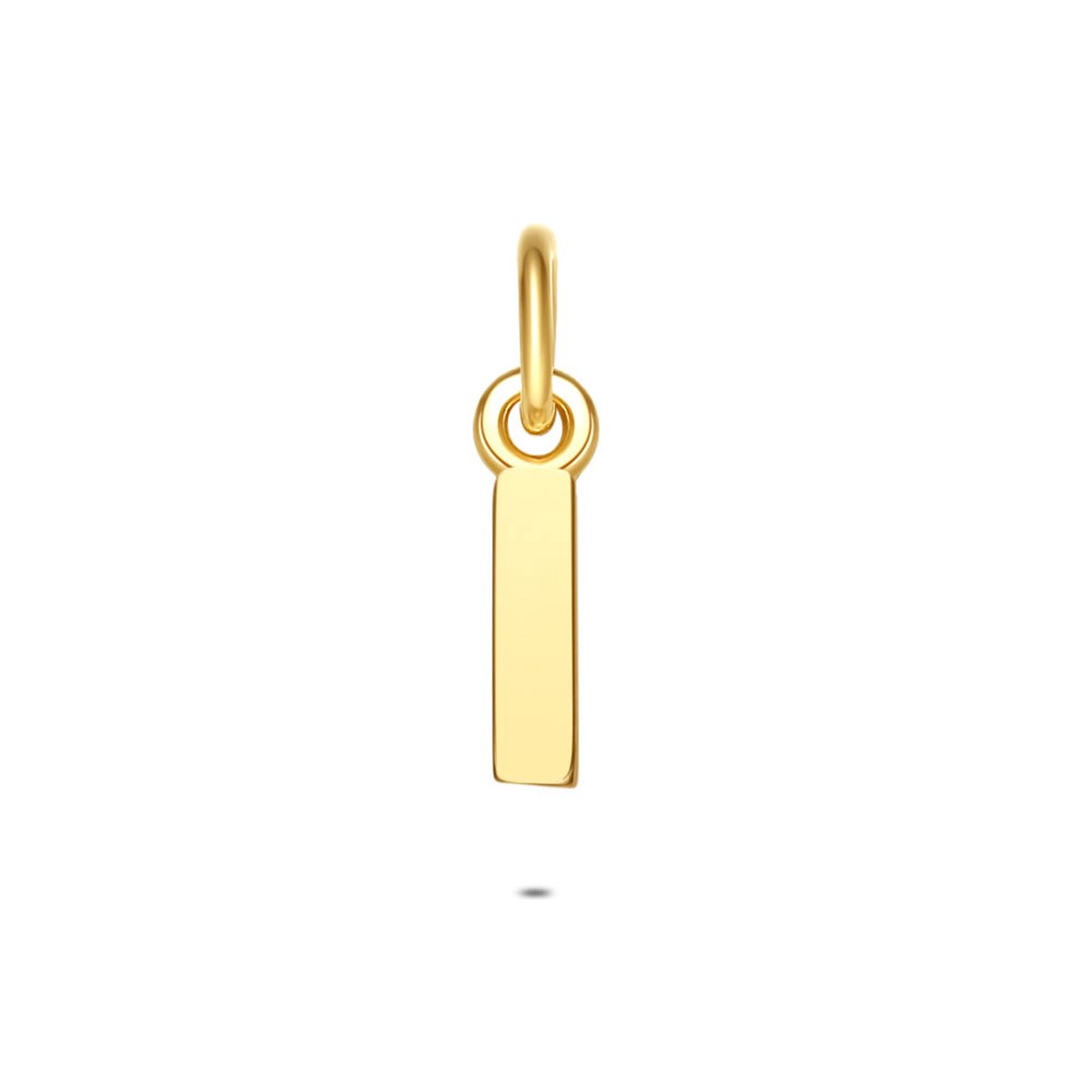 Twice As Nice Hanger in 18kt verguld zilver, letter I
