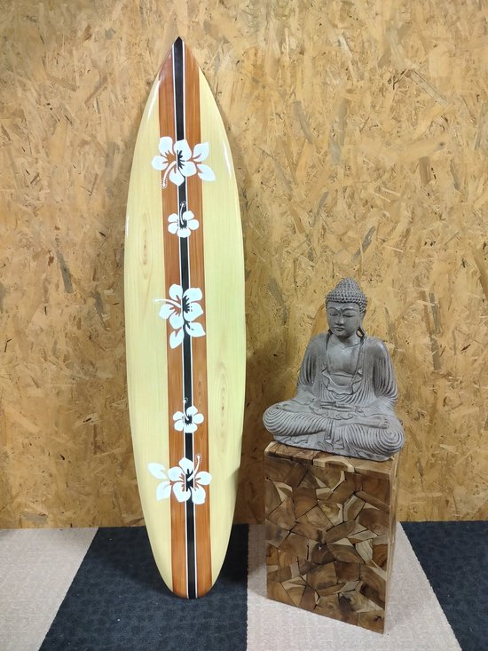 Flowers Birch - Surfplank Surfboard - Decoratie - 150cm