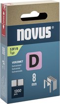 Novus Niet met platte draad D 53F/8mm (1.200 stuks)