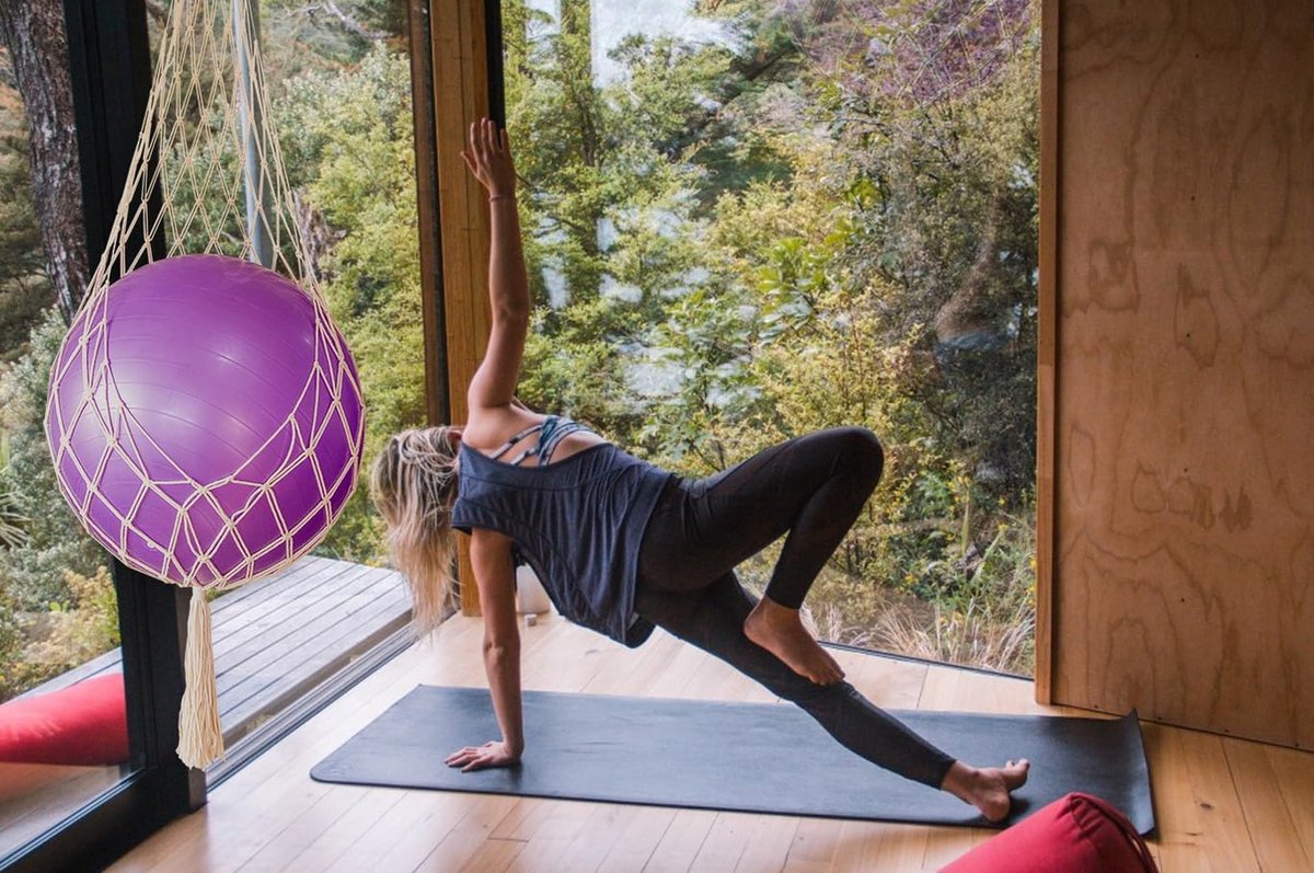 Support De Rangement Pour Ballon De Gym - Gorilla Sports - Transparent