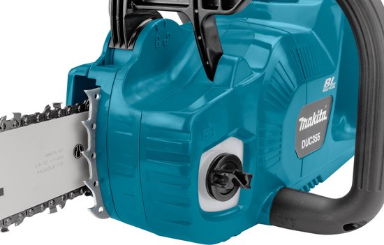 Makita DUC355PG2J 2x18V Li-Ion accu kettingzaag set (2x 6,0Ah) incl. Mbox - 35cm - koolborstelloos — afbeelding 3