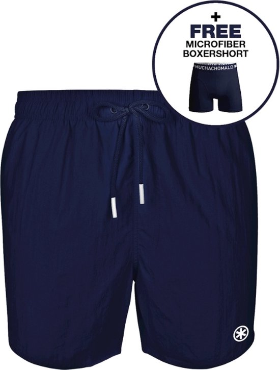 Muchachomalo Heren Zwembroek - 1 Pack + Boxershort - Mannen Zwembroek