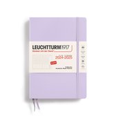 Agenda académique hebdomadaire Leuchtturm1917 - agenda - 18 mois 2024 - 2025 - couverture rigide - A5 - lilas