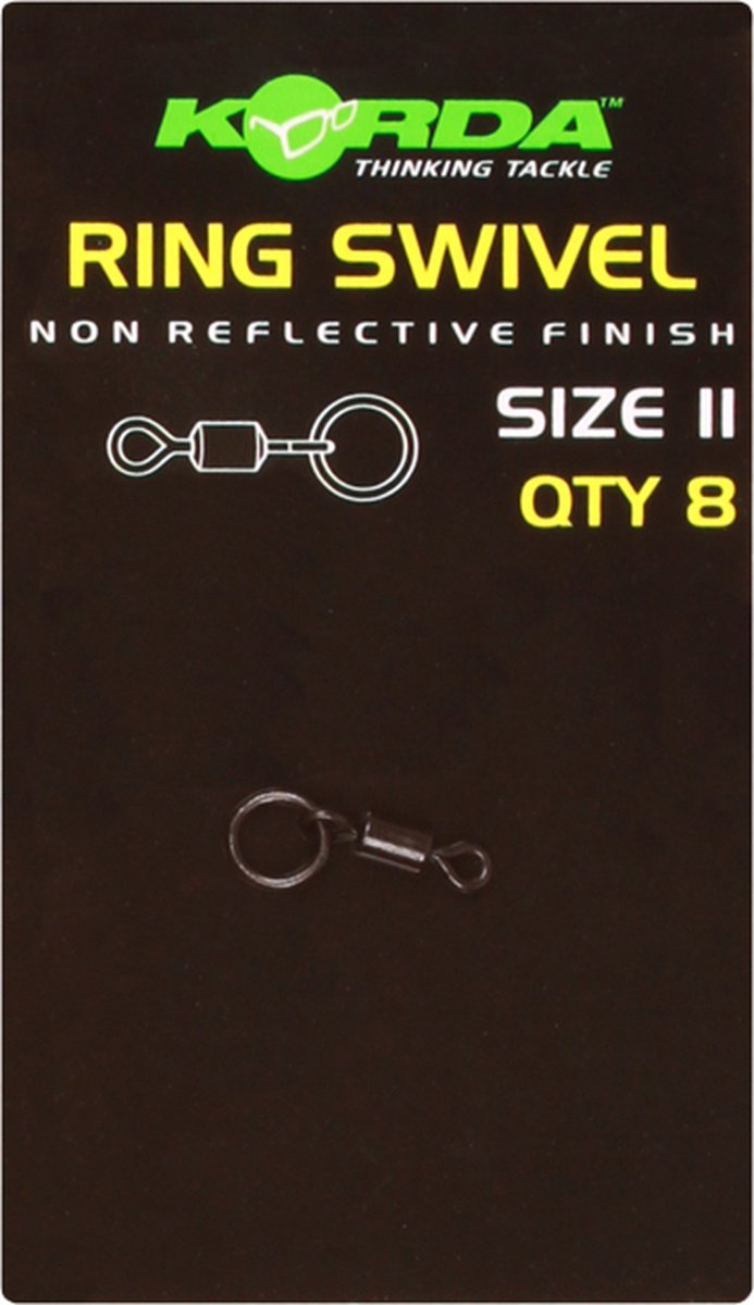 Korda Flexi Ring Swivels - Wartel van Korda — afbeelding 2