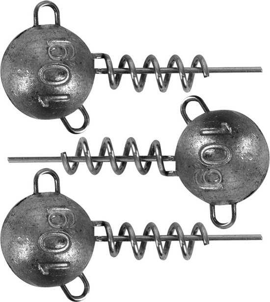 Fox Rage Corkscrew Round Jig Heads (3 pcs) - Maat : 15g van Fox Rage — afbeelding 4