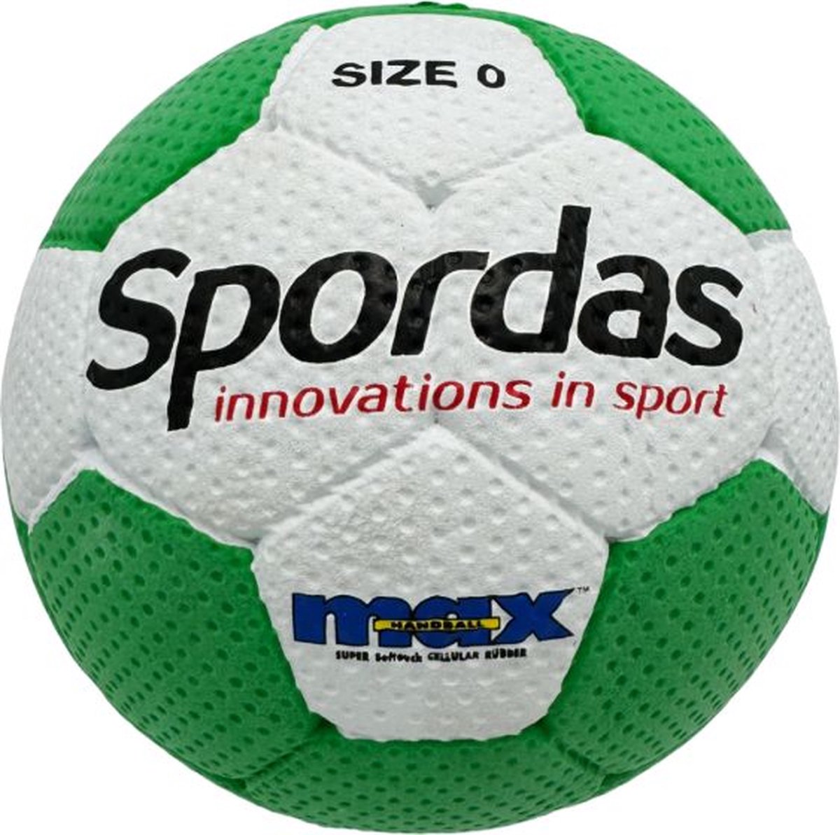 Spordas Handbal Maat 0 Groen/Wit