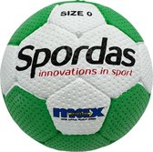 Spordas Handball Taille 0 Vert/ Wit