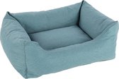 Flamingo Valeco - Bed Honden - Mand Valeco Rechthoekig+rits Blauw 80x67x28cm - 1st