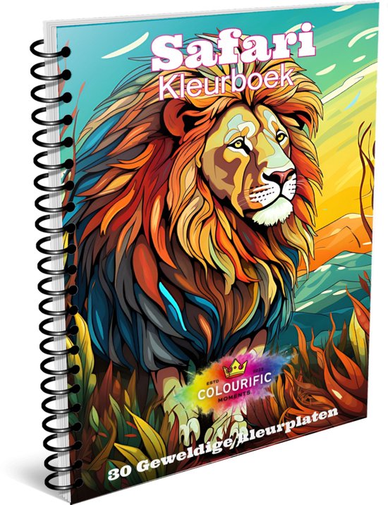 Colourific Moments kleurboek voor volwassen - Kleurboek