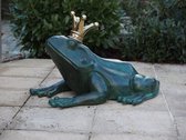 Tuinbeeld - brons - Kikkerprins - Bronzen beeld - 60 cm hoog - bronzartes