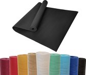 Yogamat – comfortabel en antislip gemaakt van eco-PVC – niet giftig – afmeting 183 x 61 x 0,4 cm – ideale sportmat voor yoga, pilates, gymnastiek, fitness, training, functioneel