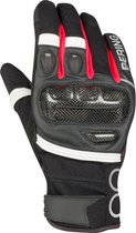Bering Glove Raid Black White Red T10 - Maat T10 - Handschoen