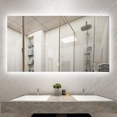 Badkamerspiegel met Verlichting - Anti Condens Verwarming - Badkamerspiegel - Badkamerspiegels - 120 x 80 cm