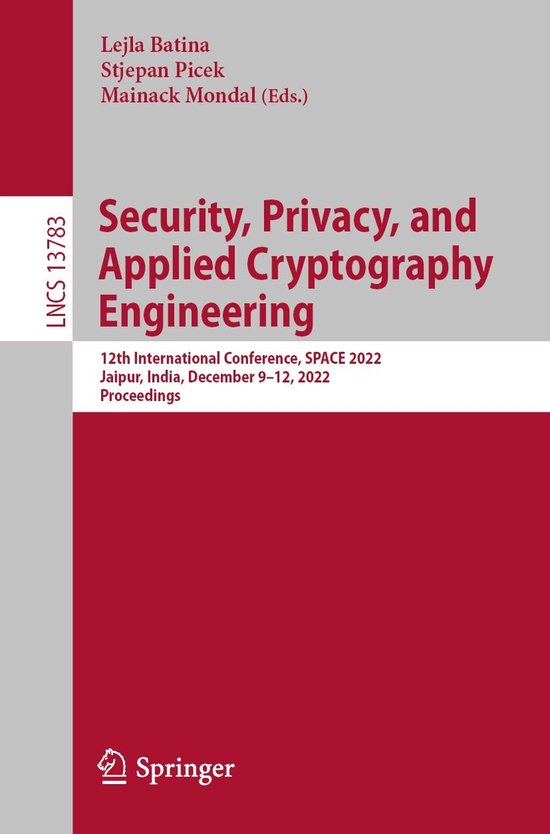 Springer Nature Proceedings Computer Science - Security, Pri ... - cover