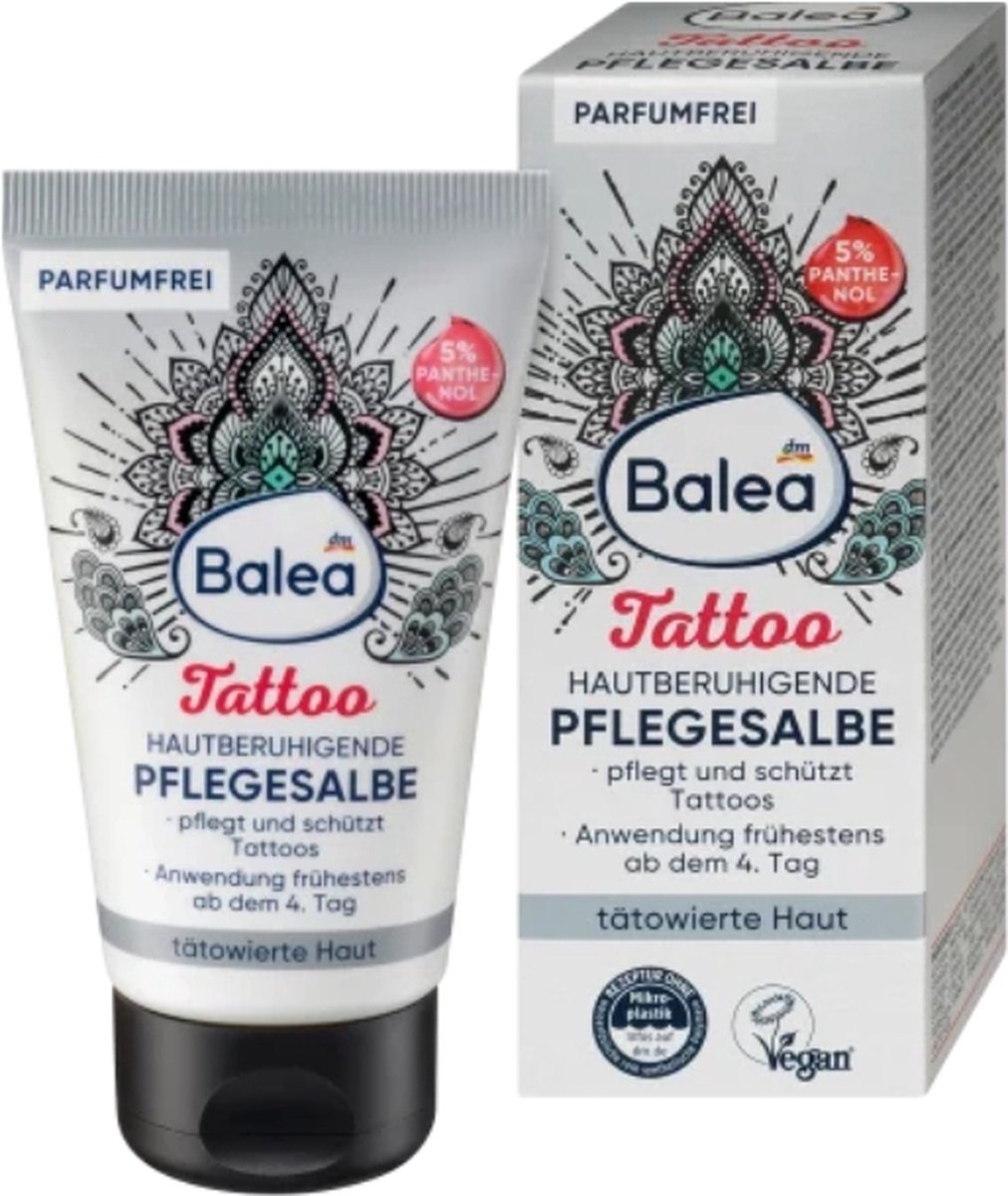 Balea Tatoeageverzorgende zalf, 50 ml