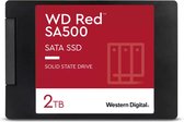 WD Red SA500 2TB - SSD - intern - 2 TB - 2.5" - SATA 6Gb/s - 3d v-nand (TLC) - zwart