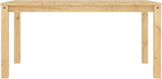 vidaXL - Eettafel - Panama - 160x80x75 - cm - massief - grenenhout