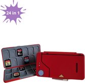 24-in-1 Game Card Case geschikt voor Nintendo Switch - Pokédex - Kaarthouder - Opbergdoos voor Speelkaarten - Beschermhoes - Premium case - 24-slot kaart opslag - Beschermtas - Opbergen Spelletjes - Game Etui - Accessoires