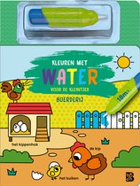 Kleuren met water 1 - Kleuren met water voor de kleintjes: Boerderij 18m+
