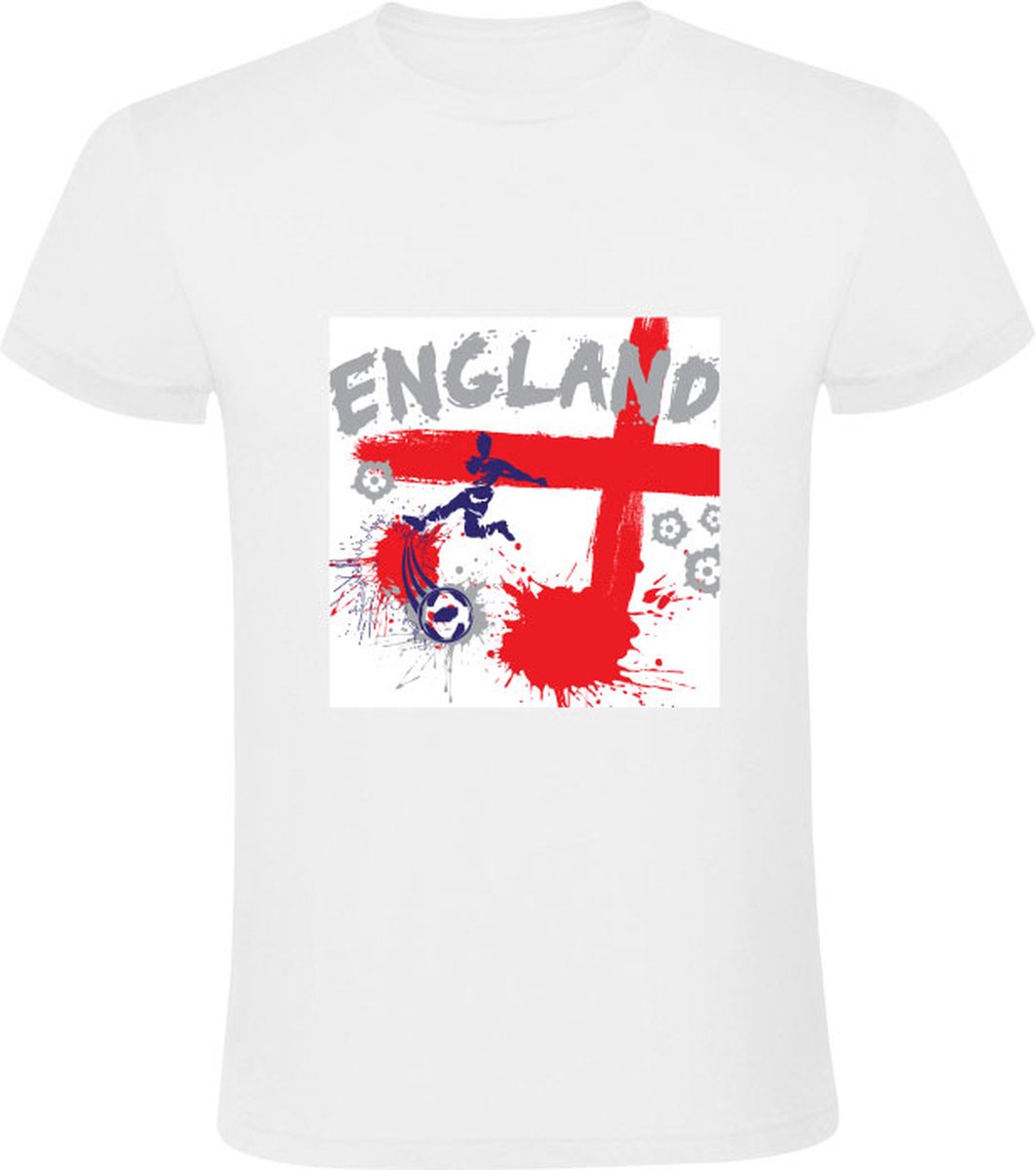 Engeland Heren T-shirt - ek - wk - voetbal - verf