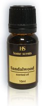 Scented oil Sandalwood - 10 ml - HS - Geurolie | Aroma therapie