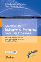 Communications in Computer and Information Science- Geomatics for Environmental Monitoring: From Data to Services