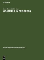 Studies in Generative Grammar [SGG]36- Grammar in Progress