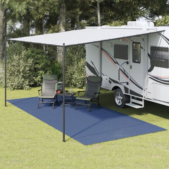 vidaXL - Tenttapijt - 6x2,5 - m - blauw van Merkloos — afbeelding 5